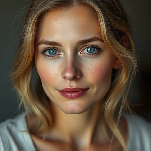 Portrett av Astrid Olsen